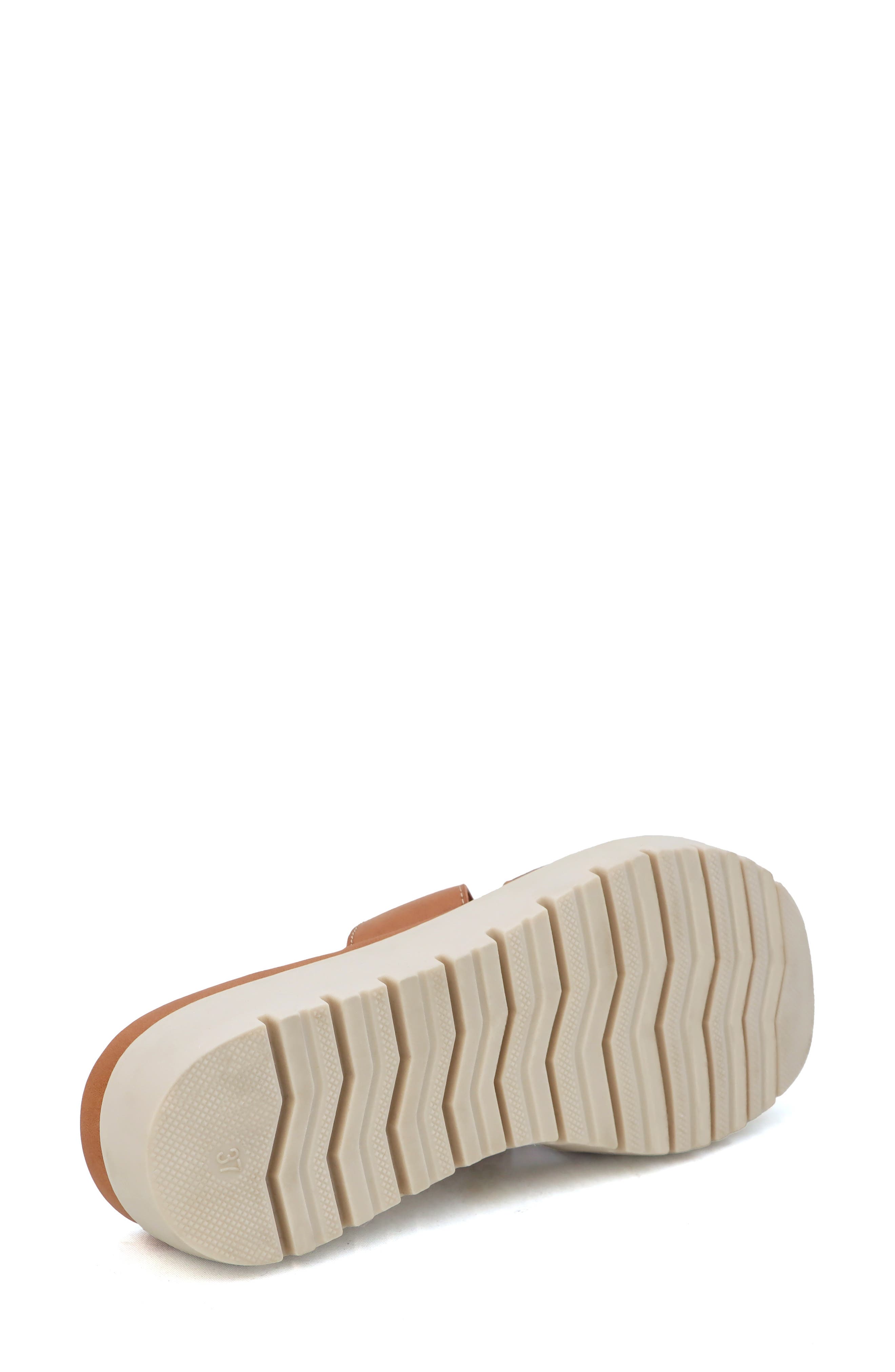 COMODA DESIGNS Tunsa Wedge Slide Sandal, Alternate, color, Rust