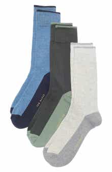 Assorted 3-Pack Crew Socks
