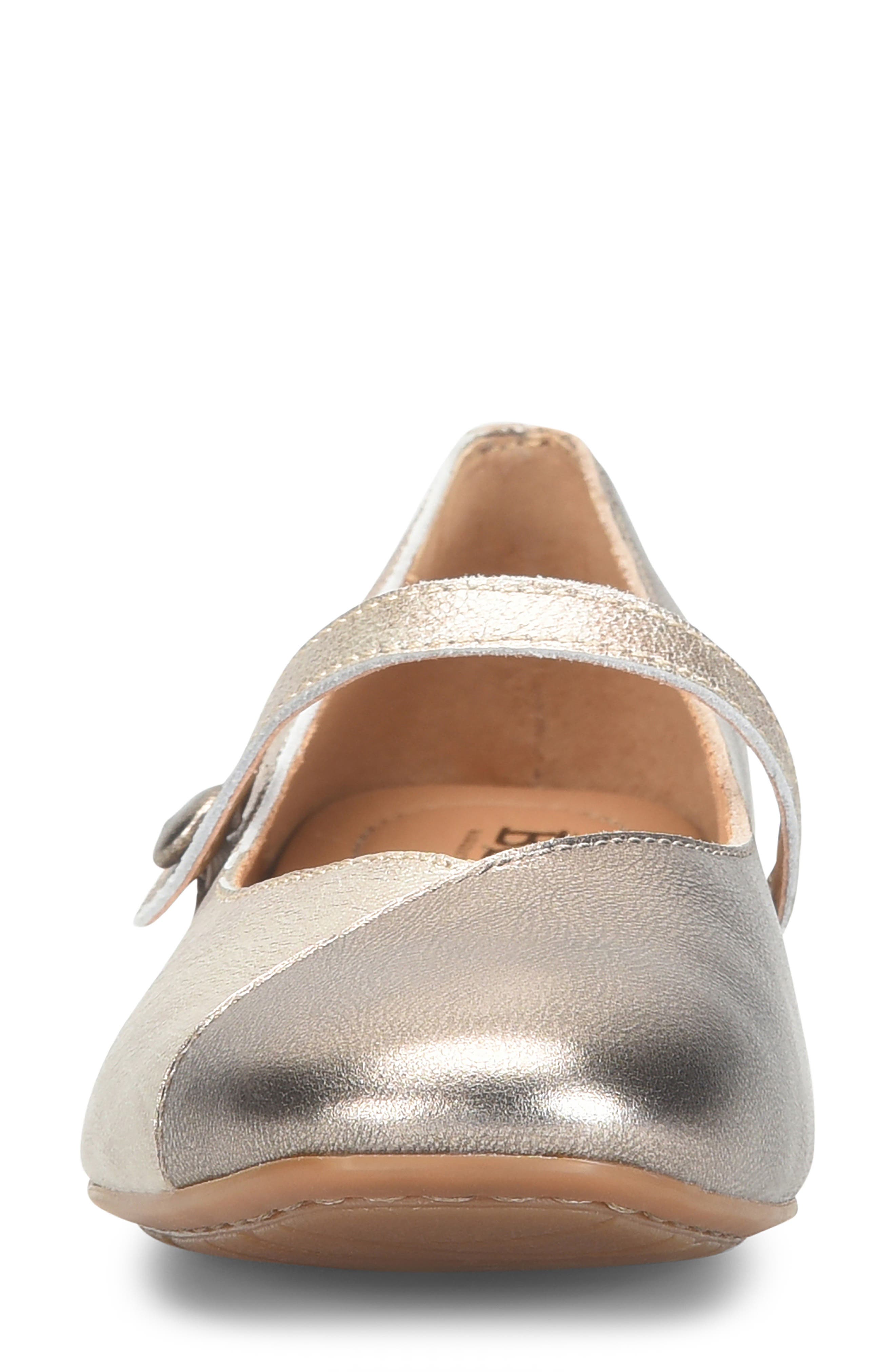 Pandora Mary Jane Flat, Alternate, color, LIGHT GOLD METALLIC COMBO