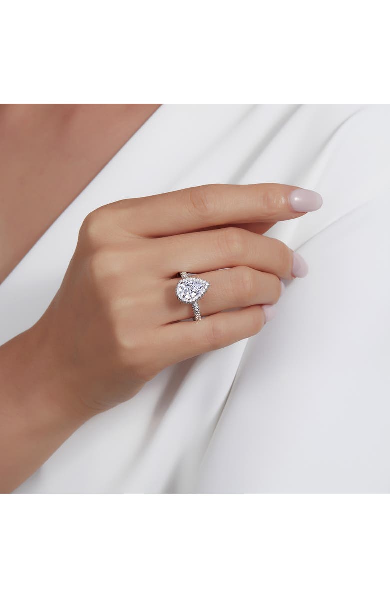 Lafonn Simulated Diamond Halo Ring, Alternate, color, 