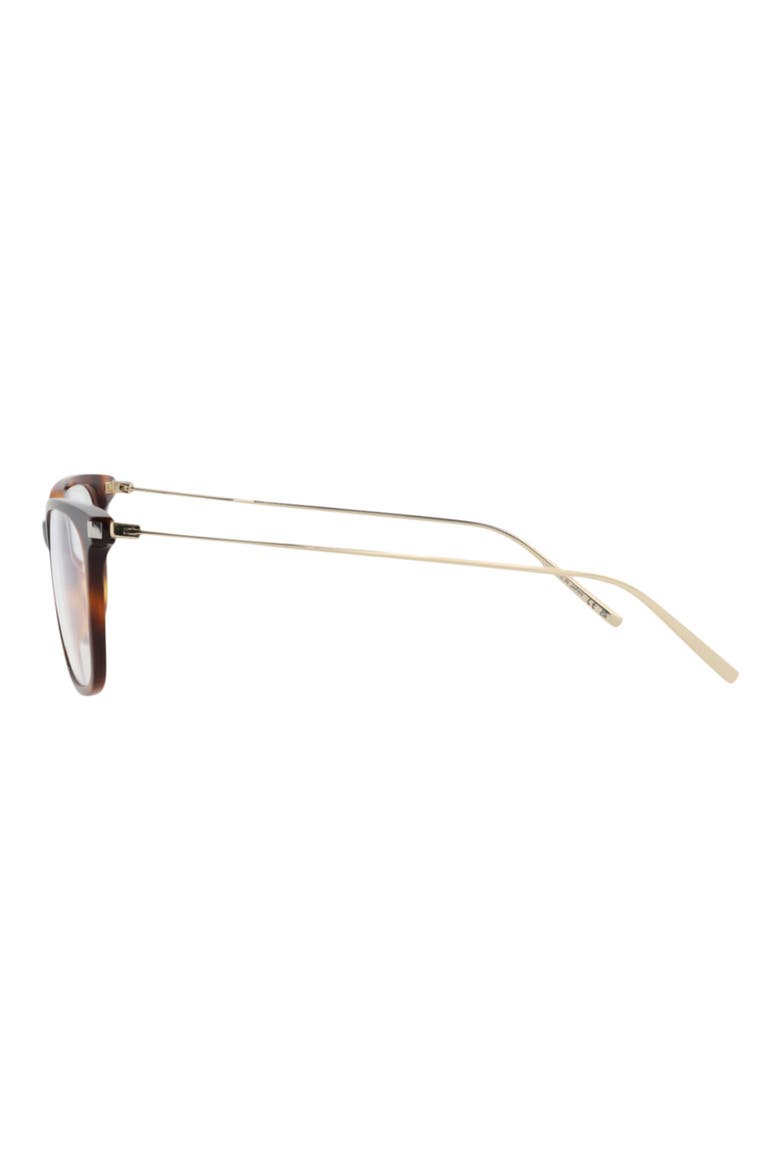55mm Rectangle Optical Frames, Alternate, color, HAVANA GOLD TRANSPARENT