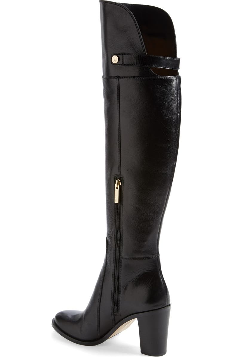 Louise et Cie 'Navaria' Over the Knee Leather Boot, Alternate, color,