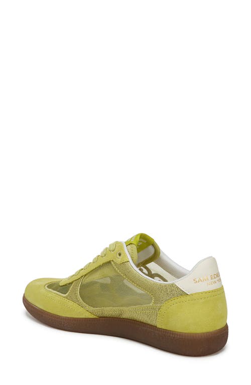 Shop Sam Edelman Kyla Sneaker In Celery Yellow