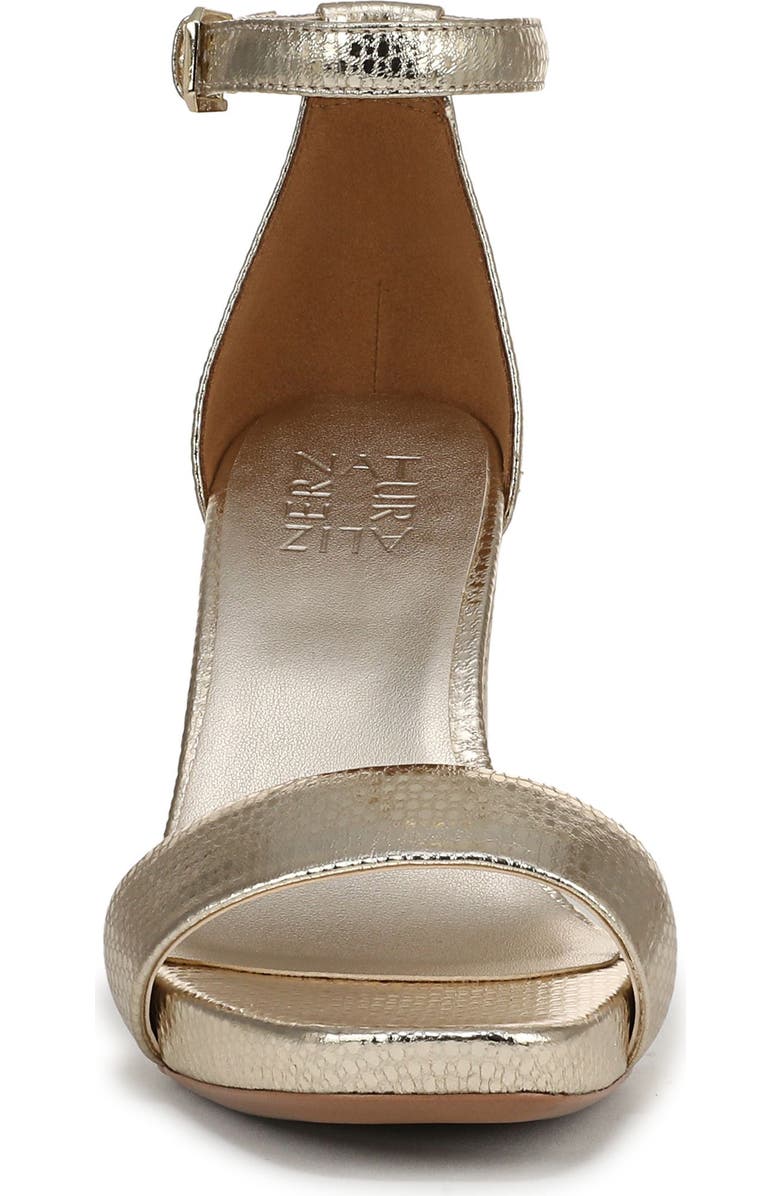 Naturalizer Joy Ankle Strap Sandal, Alternate, color, Light Gold