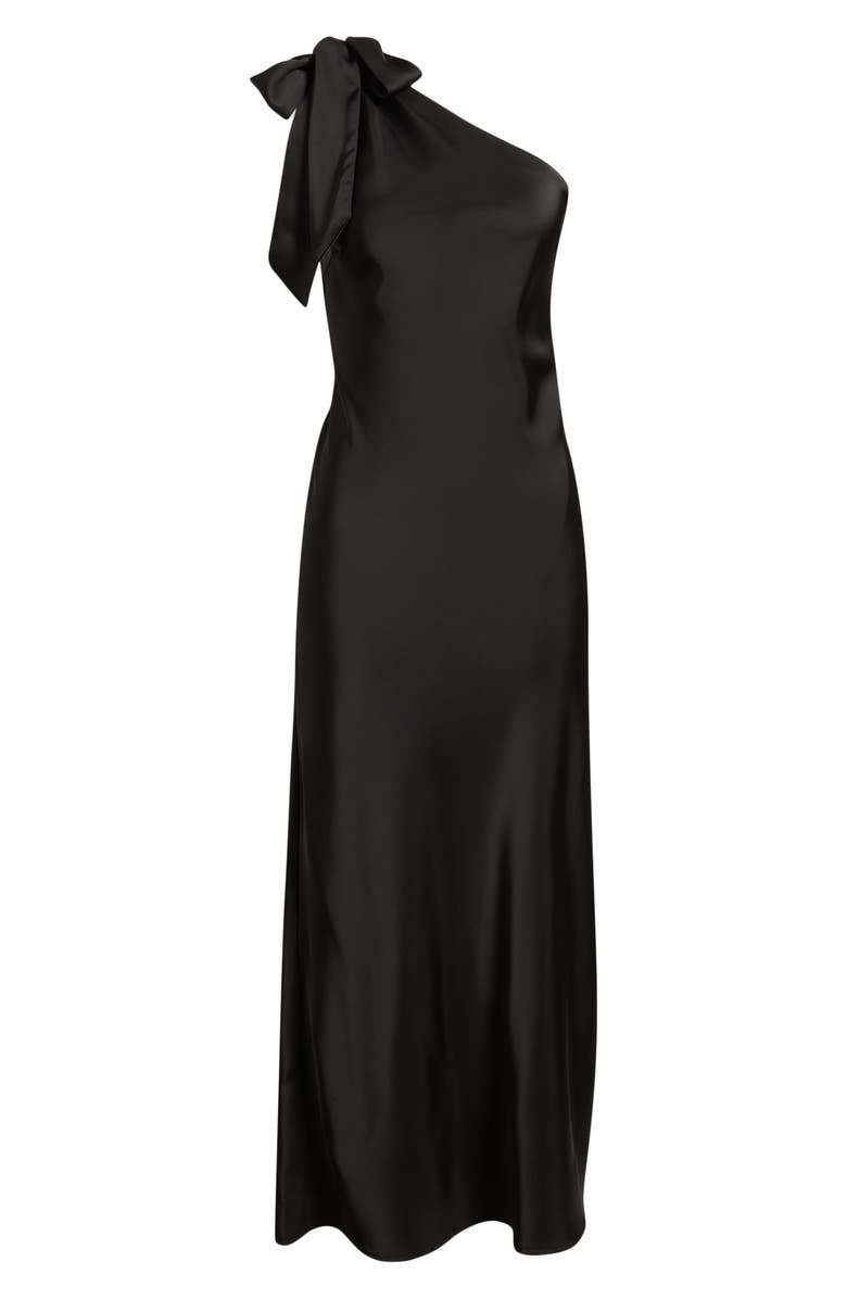 Chelsea28 Bow One-Shoulder Maxi Dress, Main, color,