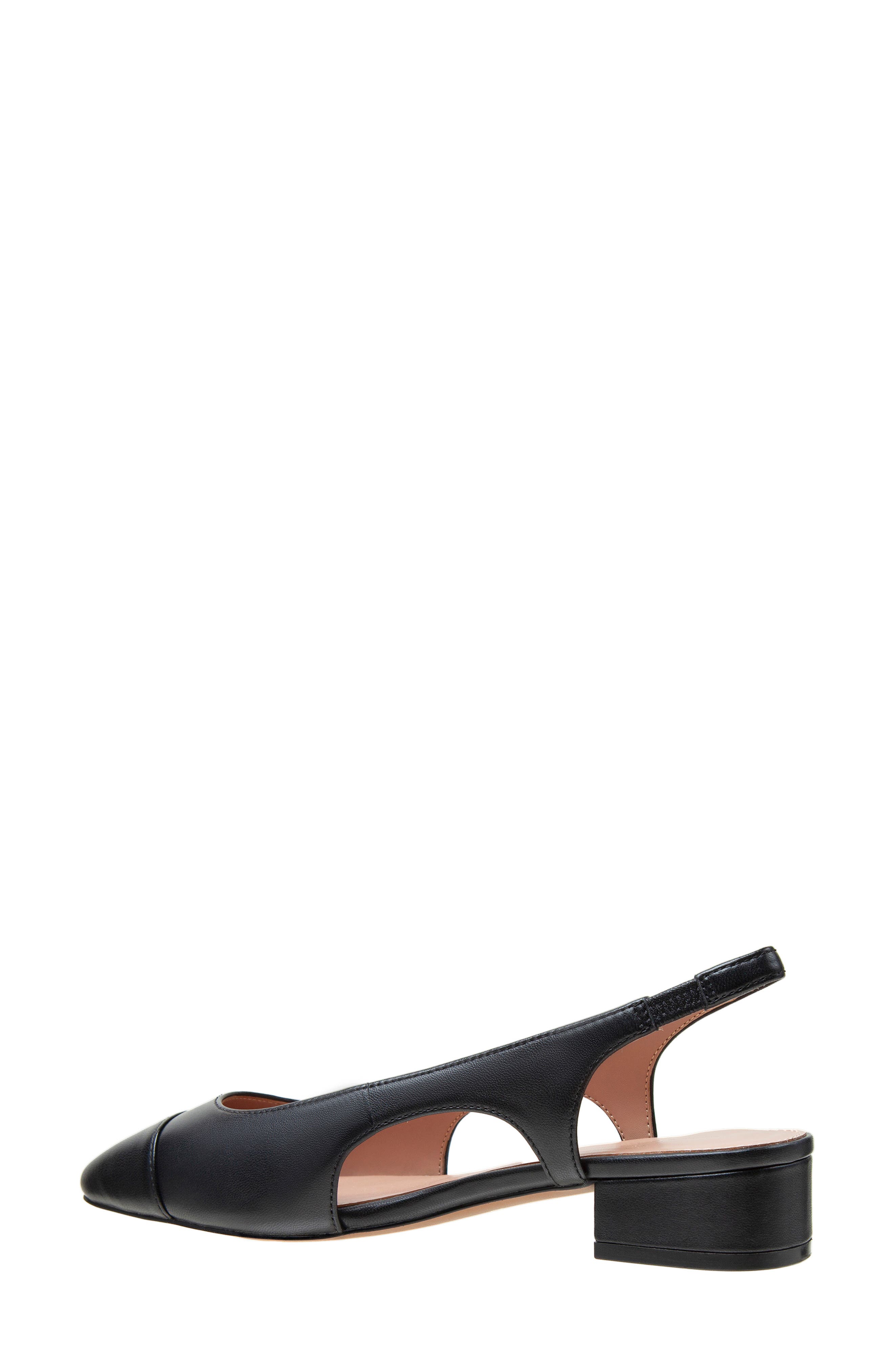 Linea Paolo Charley Slingback Pump, Alternate, color, Black