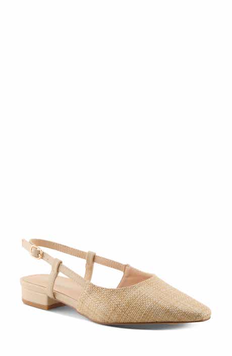 Wovenmet Slingback Pump