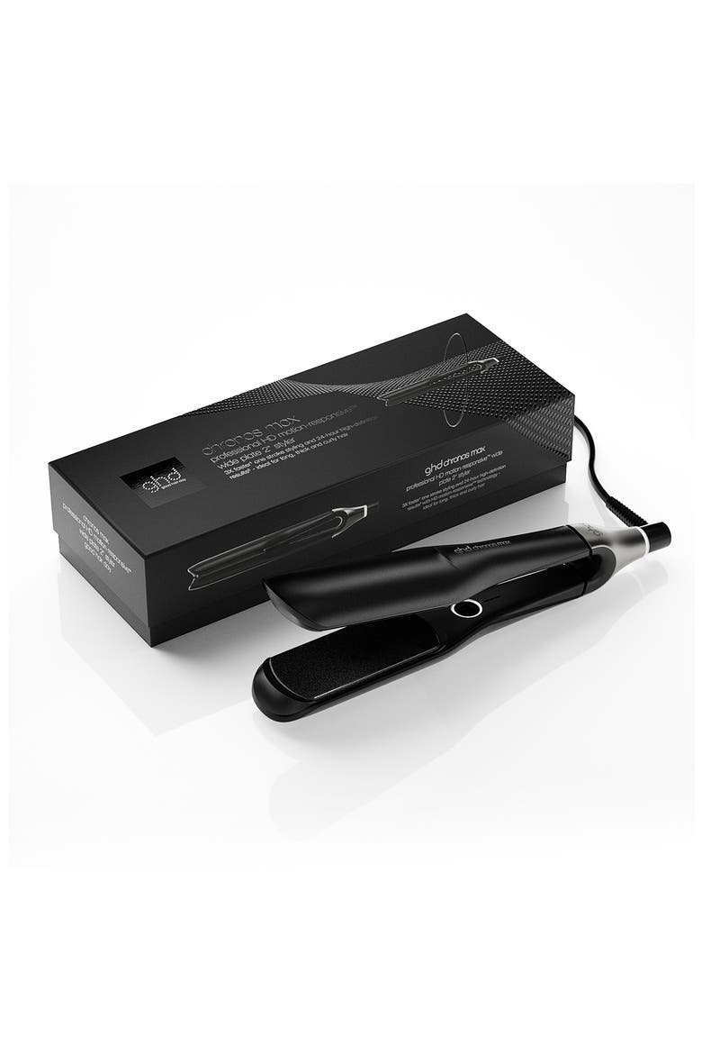 Chronos Max Styler 2-Inch Flat Iron, Alternate, color, BLACK