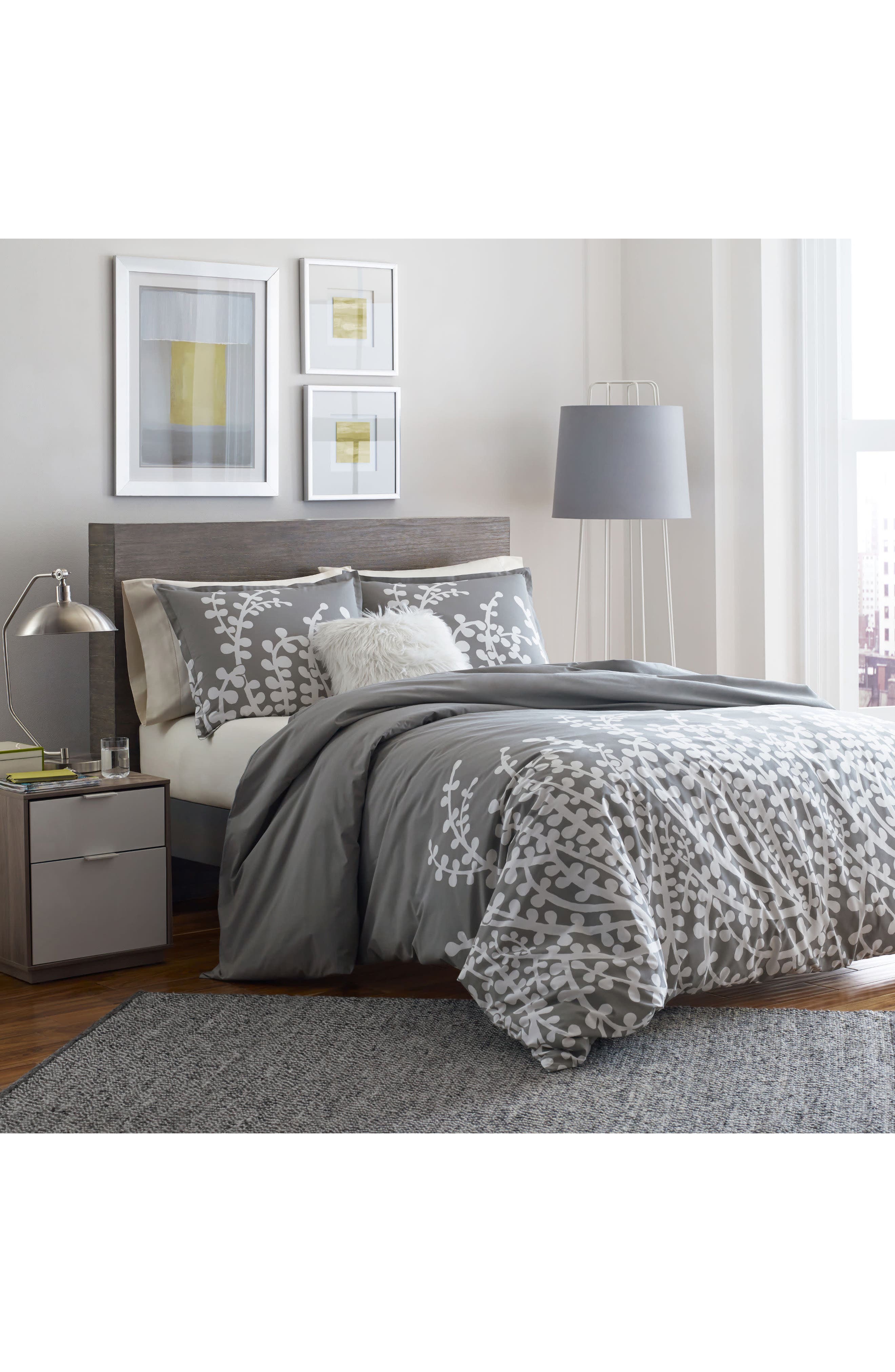 CITY SCENE Branches Cotton Duvet Cover Set