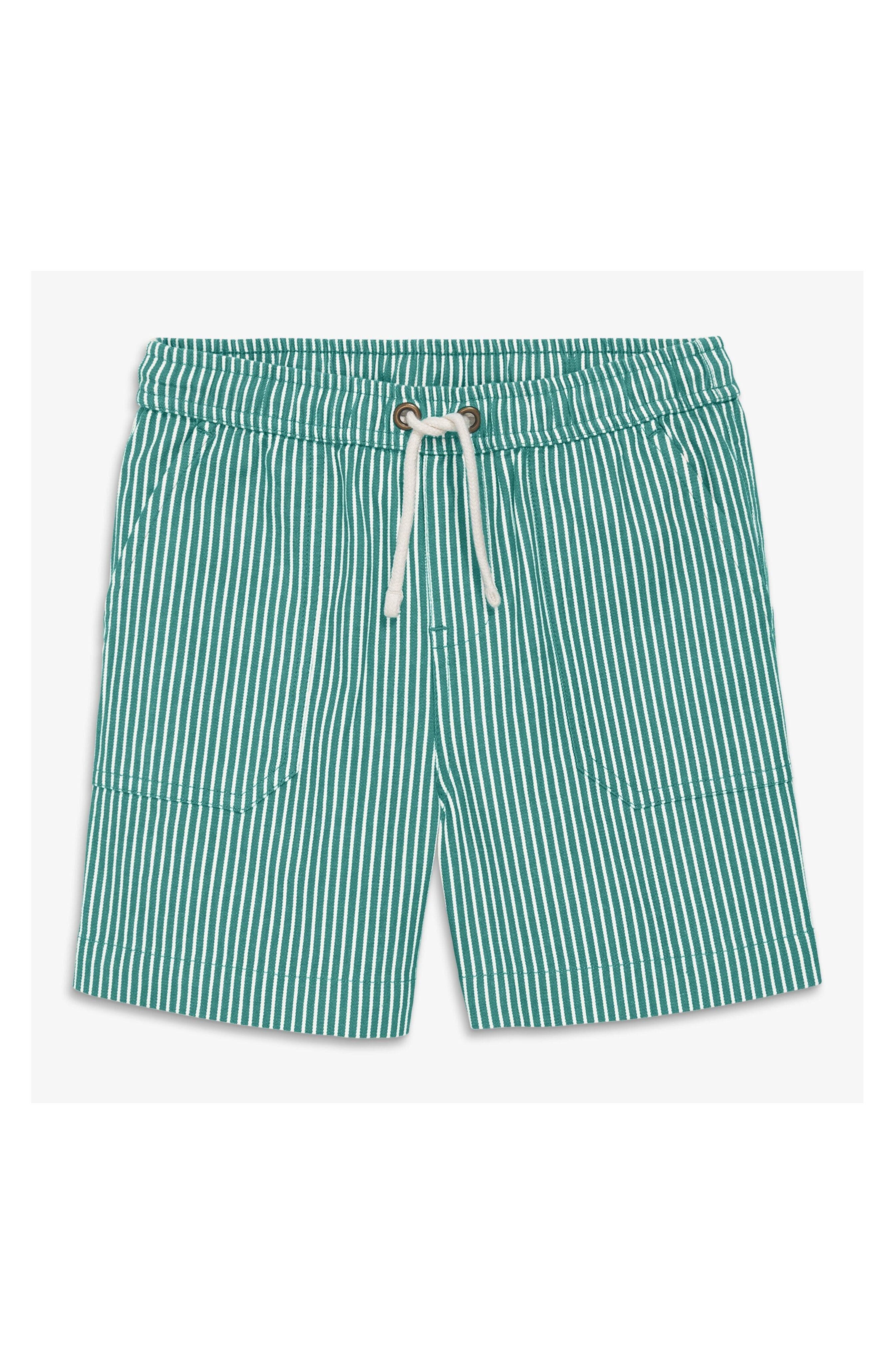 Sunwashed Teal Union Stripe