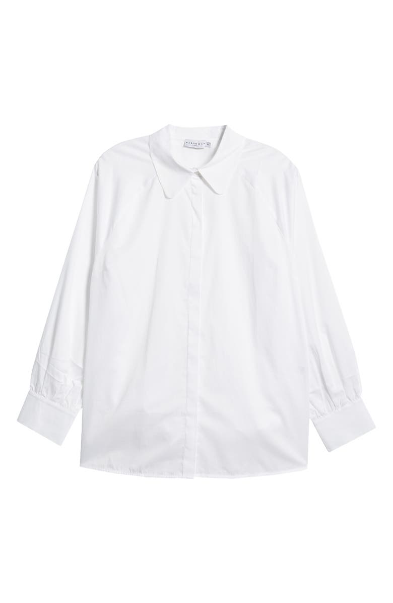 HARSHMAN Brook Cotton Button-Up Shirt, Alternate, color, 