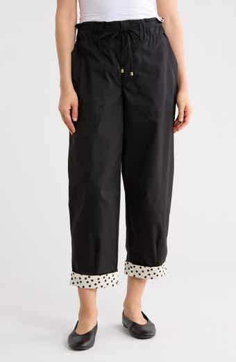Democracy Paperbag Waist Barrel Pants