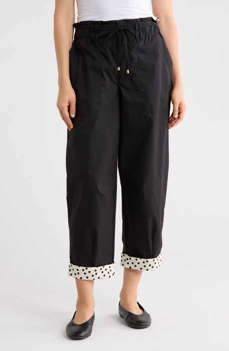 Democracy Paperbag Waist Barrel Pants