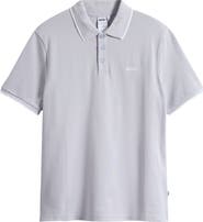 BOSS Kidswear Kids' Tipped Cotton Pique Polo