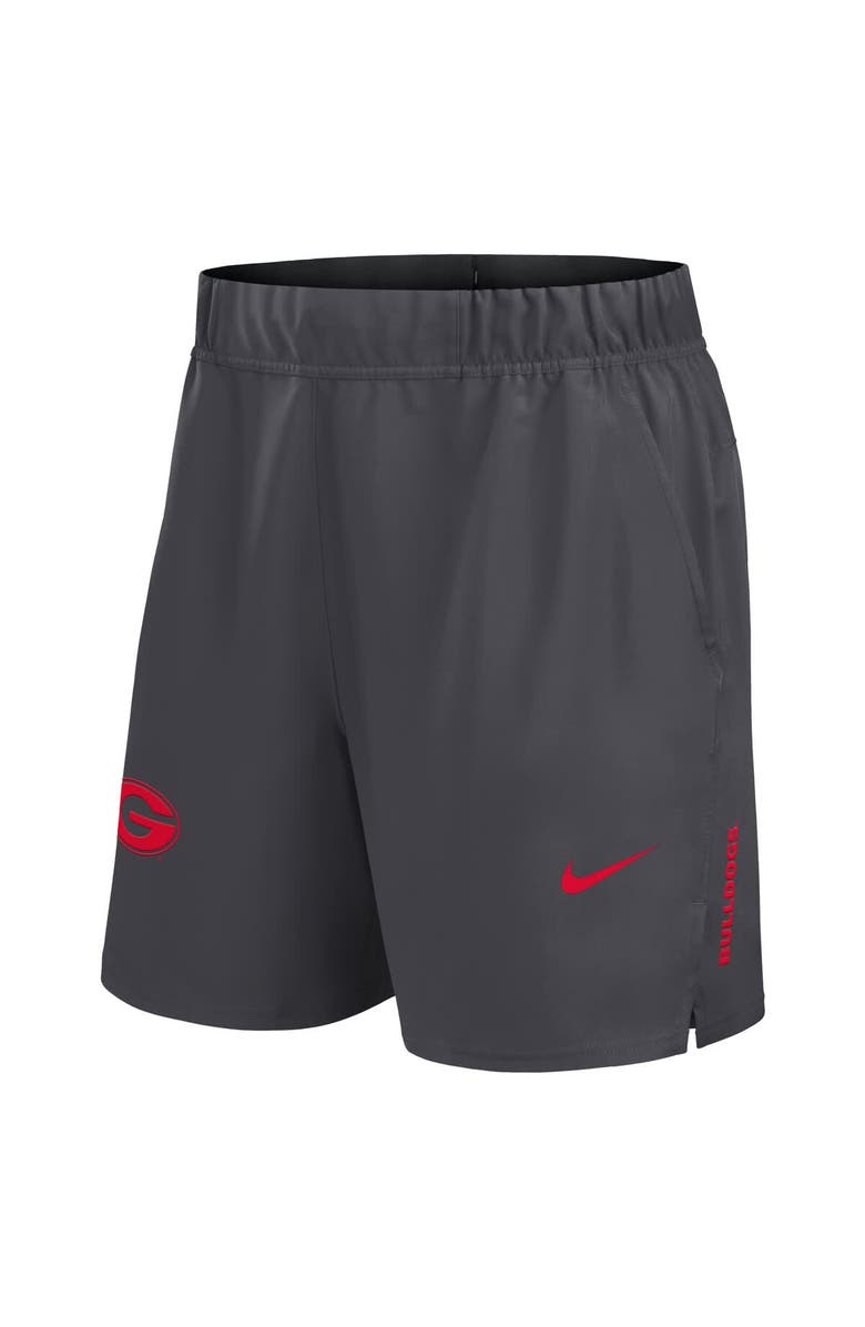 Nike Men's Nike Gray Georgia Bulldogs Primetime Woven Victory Performance Shorts, Alternate, color, Gray