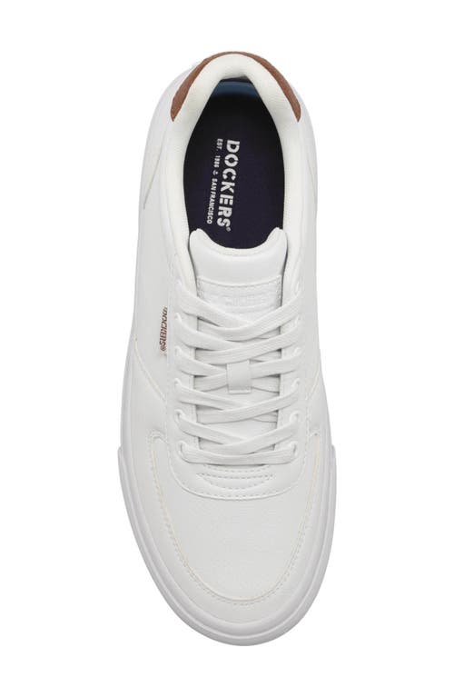 Dockers ® Low Profile Lace Up Sneaker In White
