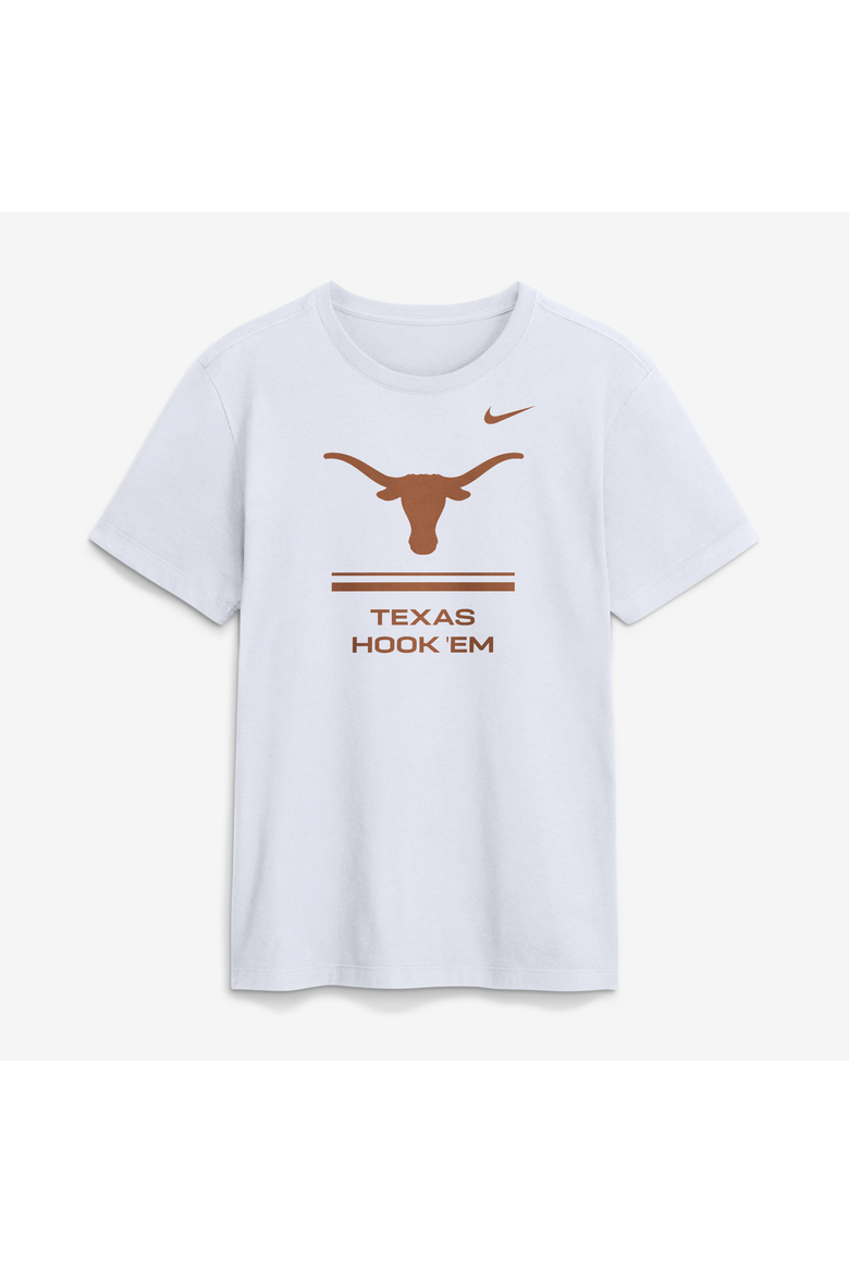 Men's Nike White Texas Longhorns 2026 Sideline Dri-FIT T-Shirt, Main, color, White