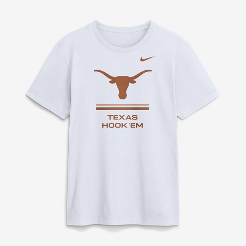 Men's Nike White Texas Longhorns 2026 Sideline Dri-FIT T-Shirt