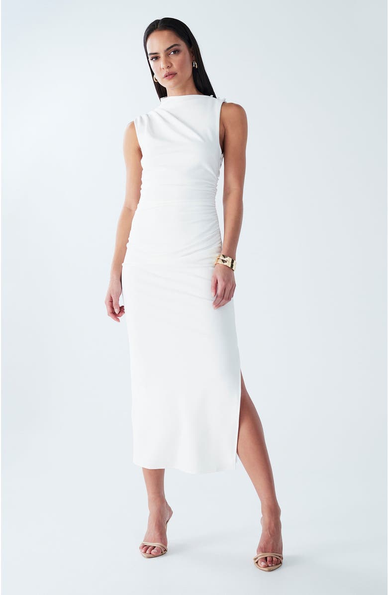 BWLDR Rory Dress, Main, color, White