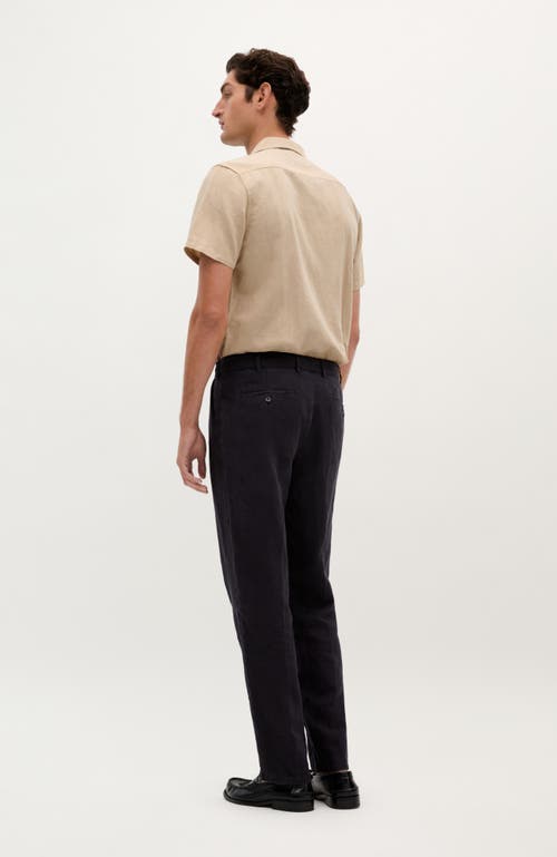 Scalpers Firenze Linnen Pants In Black