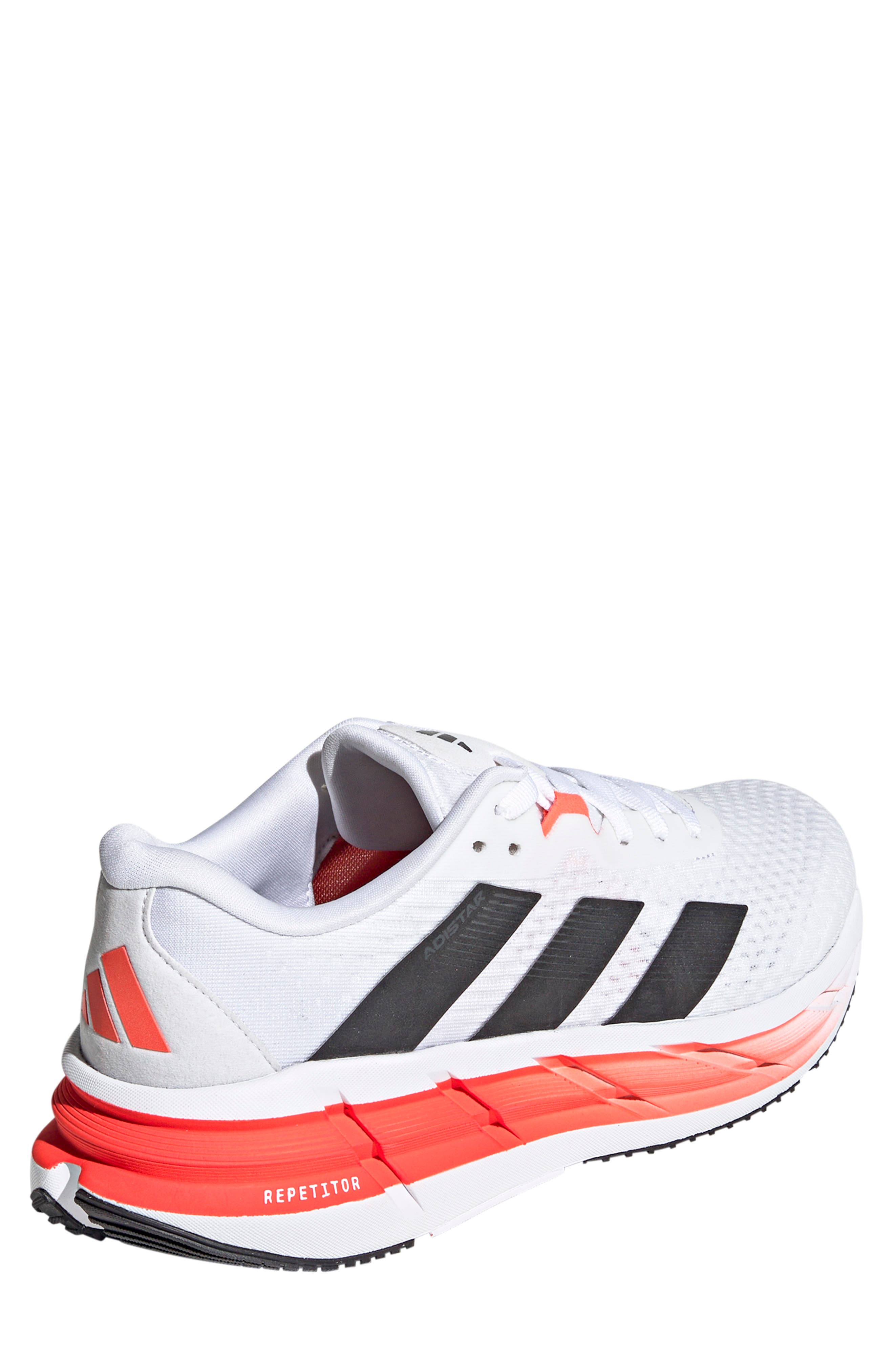 adidas Adistar 3 Running Shoe, Alternate, color, White/ Black/ Solar Red
