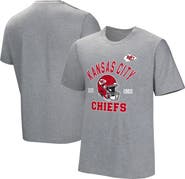 NFL Men's Gray Kansas City Chiefs Tackle Adaptive T-Shirt