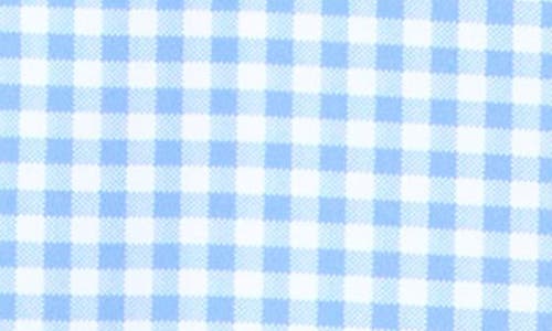 Vineyard Vines Gingham Long Sleeve One-piece Rashguard Swimsuit In J. Gingham