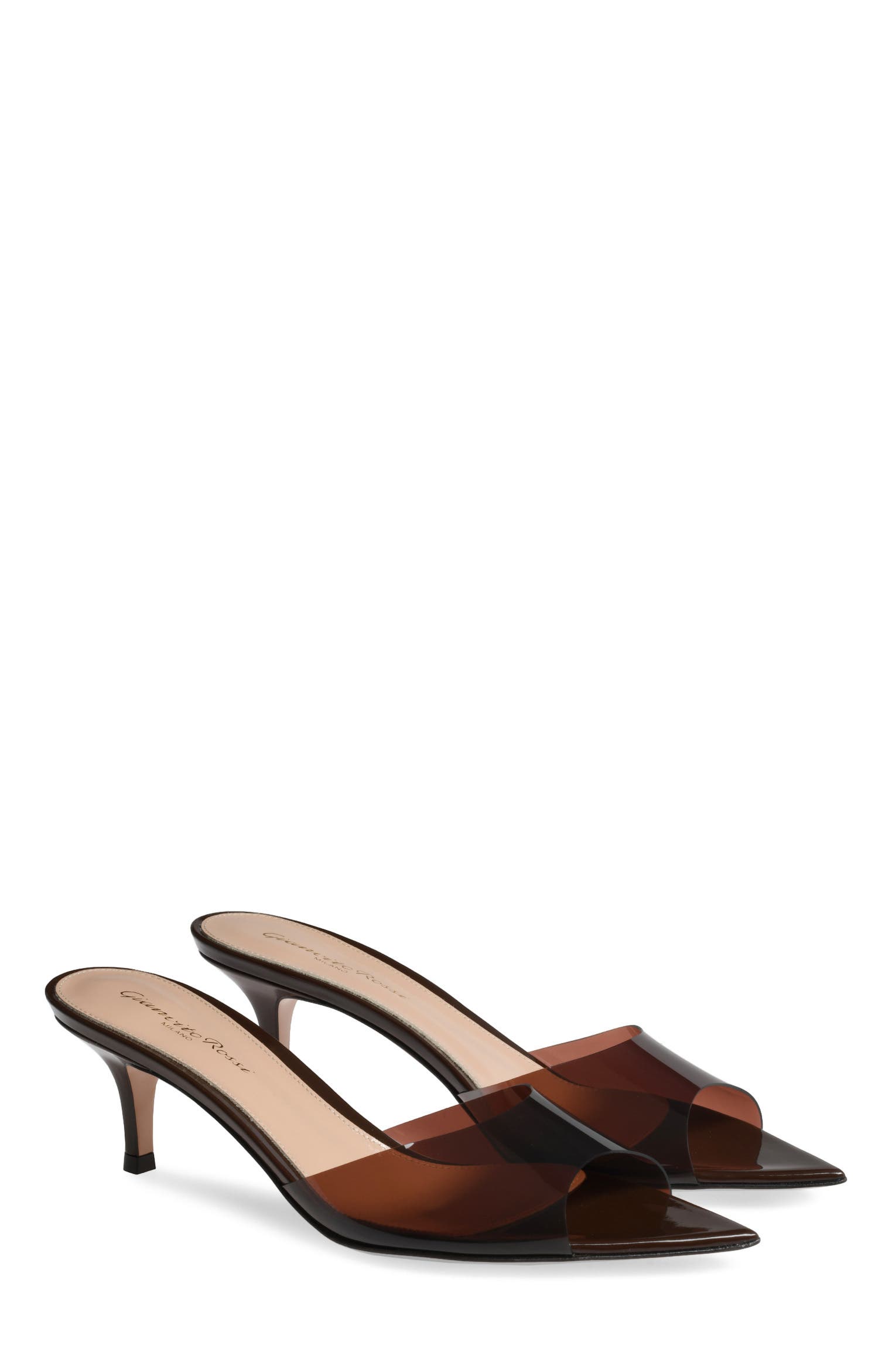 Elle 55 Mules, Alternate, color, Brown