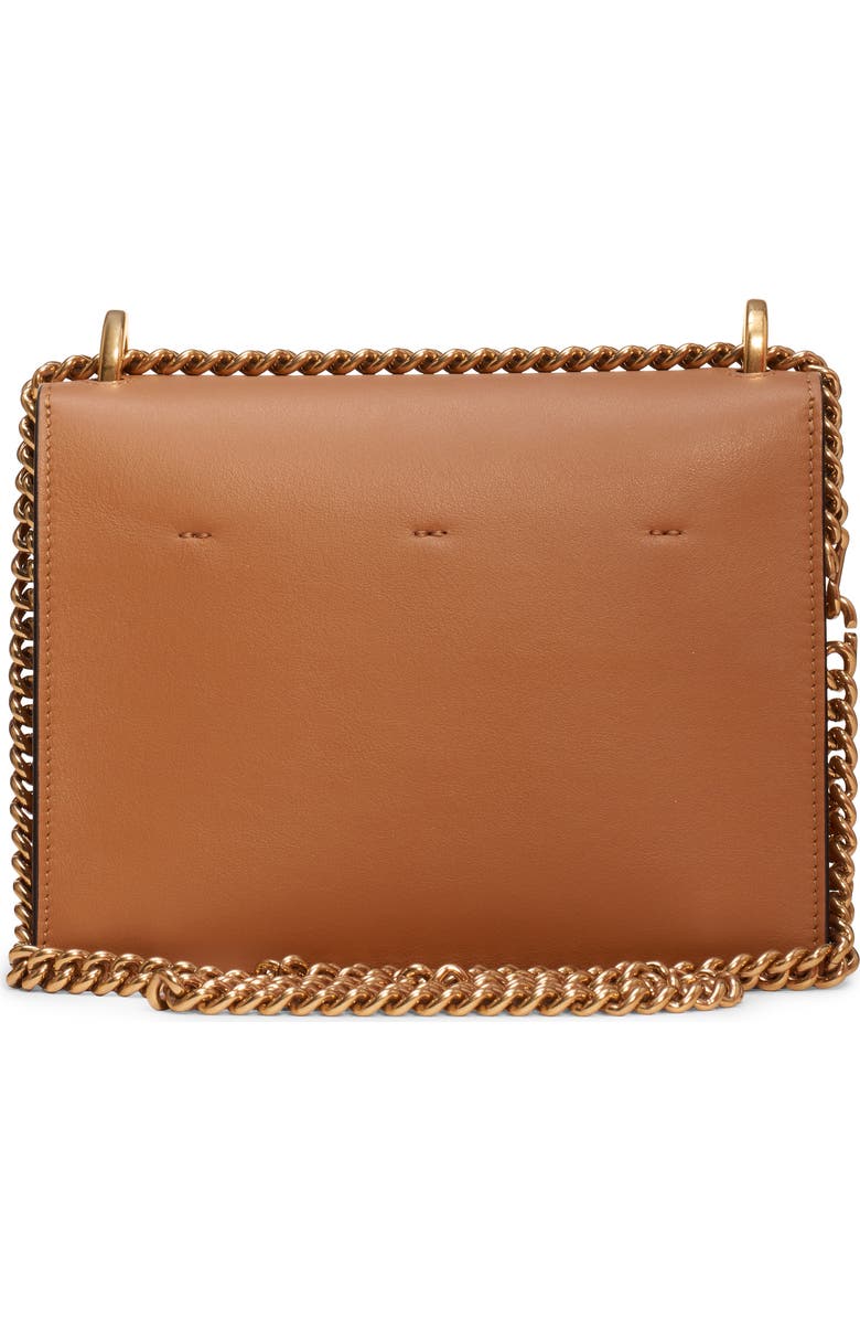 Fendi Small Kan U Leather Shoulder Bag, Alternate, color,