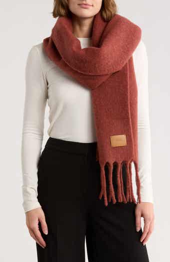 Vince Wool & Alpaca Fringe Scarf
