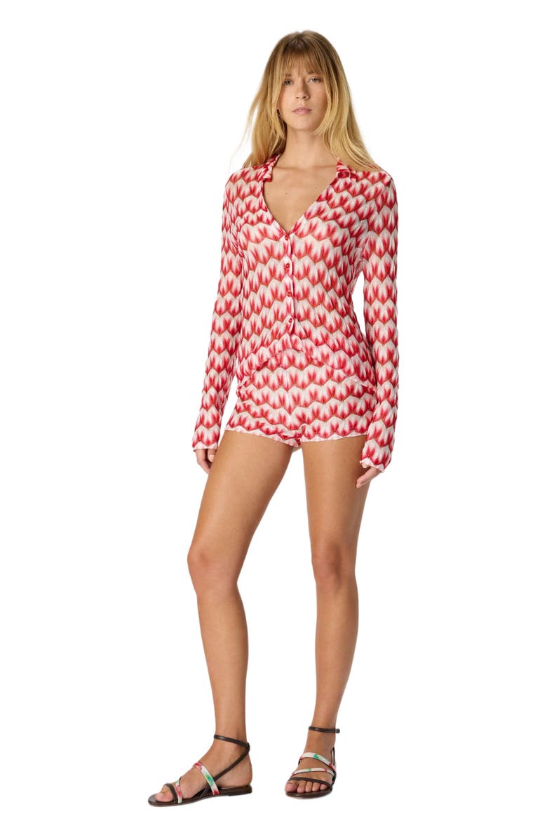 Missoni Shirt In Viscose With Floral Pattern, Main, color, Multicoloured