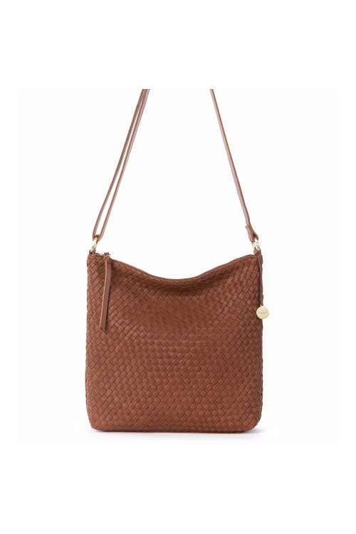 The Sak Lucia Crossbody Leather Bag In Brown
