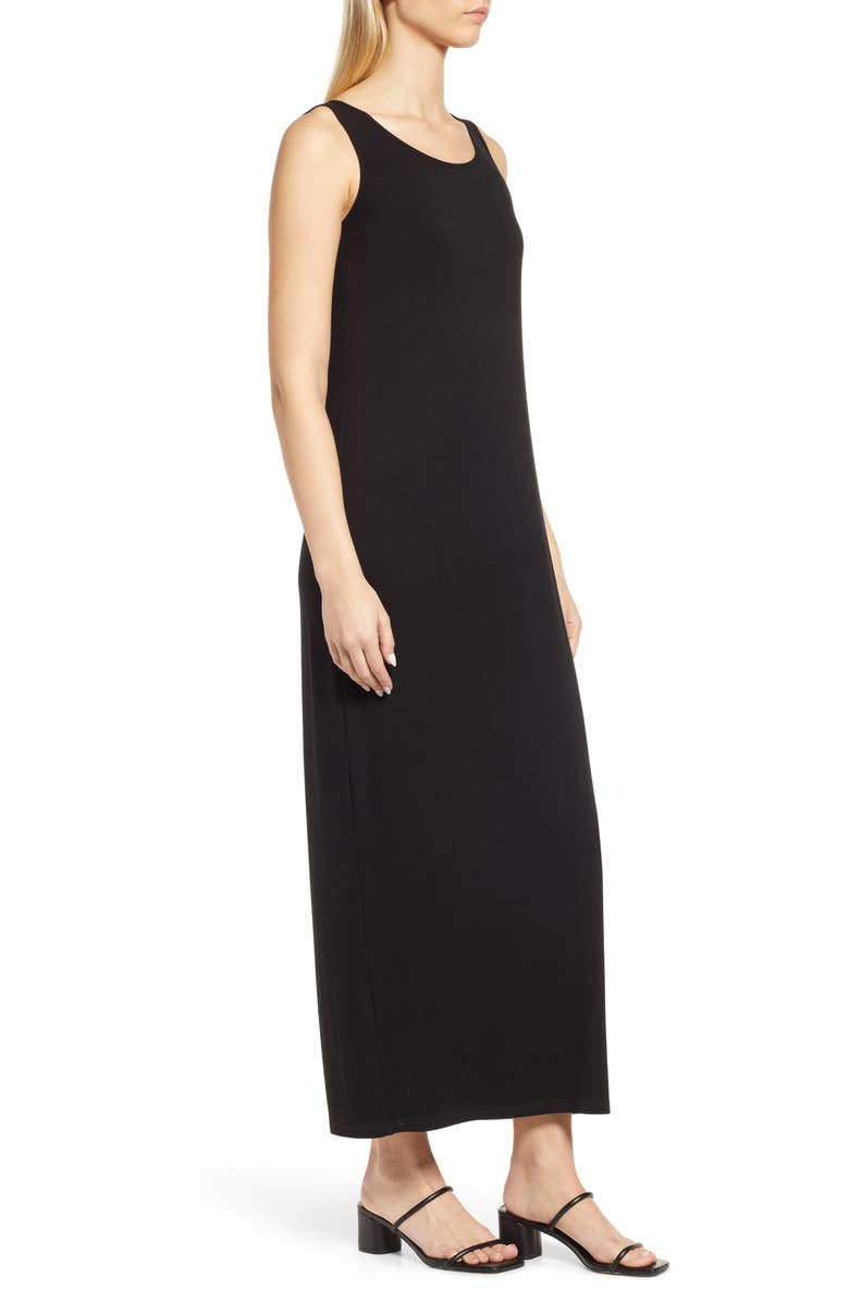 Ming Wang Sleeveless Jersey Midi Dress, Alternate, color,