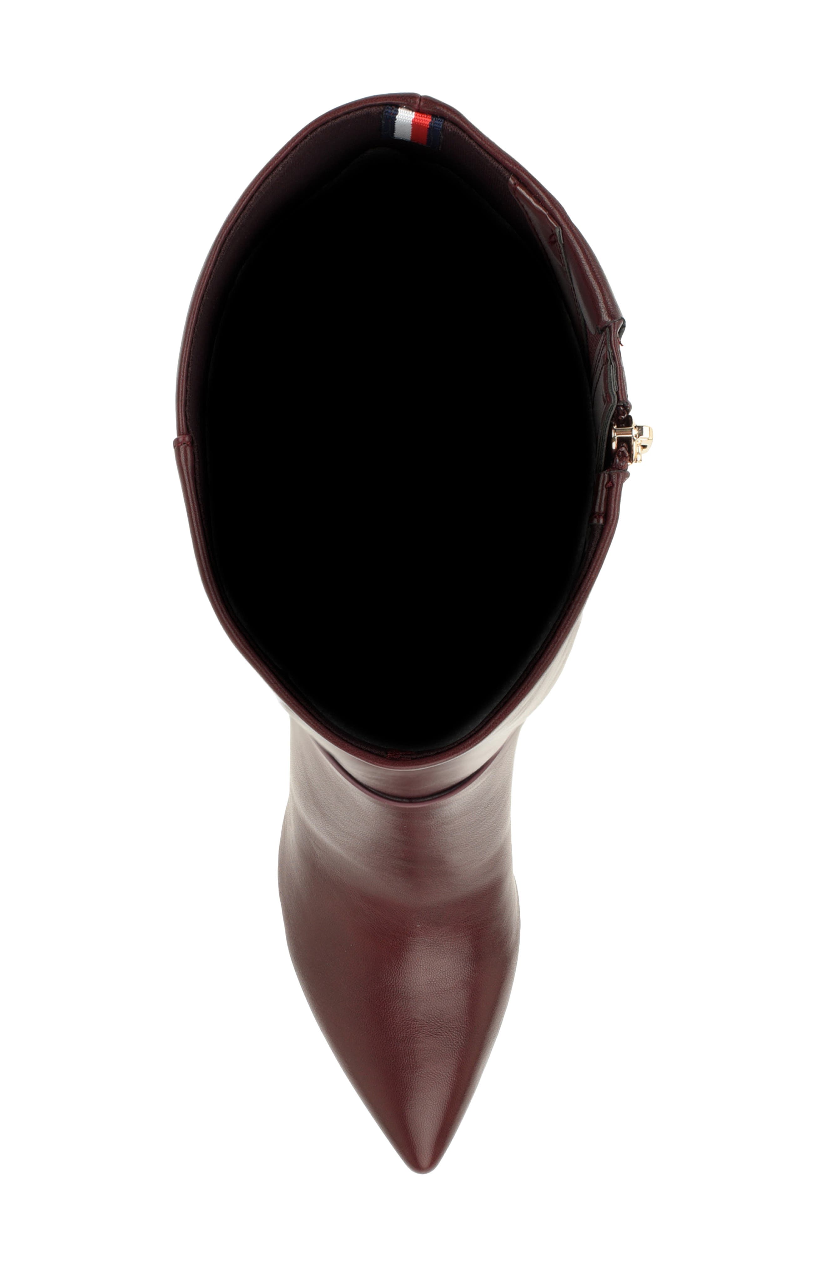 Jolay Knee High Boot, Alternate, color, BURGUNDY