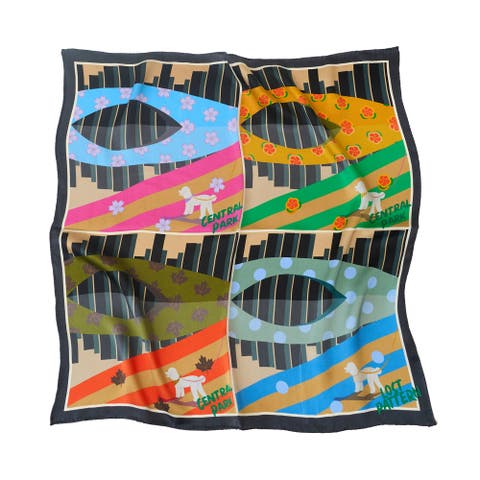 Seasons In Park Silk Bandana