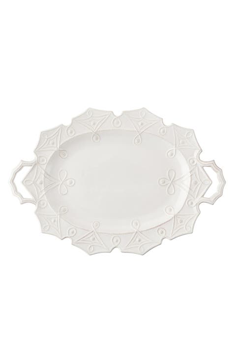 Jardins du Monde Ceramic Turkey Platter
