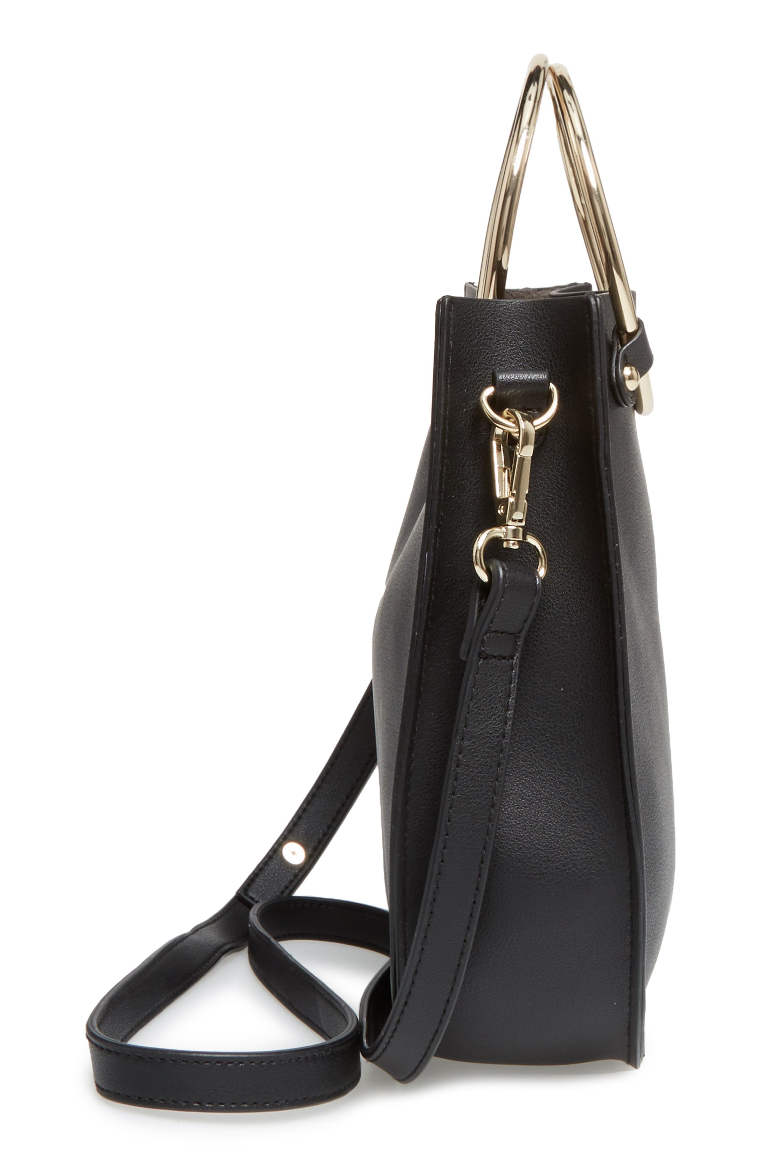 BP. Metal Ring Crossbody Bag, Alternate, color, 