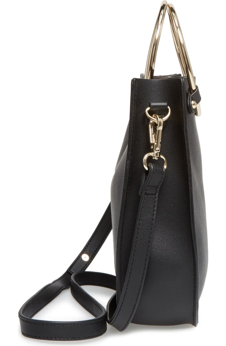 BP. Metal Ring Crossbody Bag, Alternate, color,