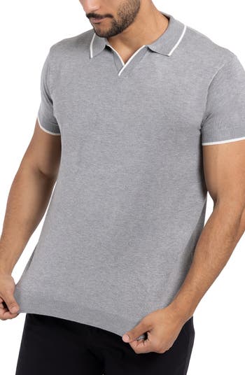 V-Neck Polo Sweater