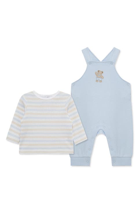 Dashing Organic Cotton Overall Set