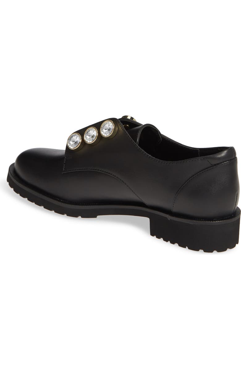 Kurt Geiger London Rina Crystal Embellished Derby, Alternate, color,