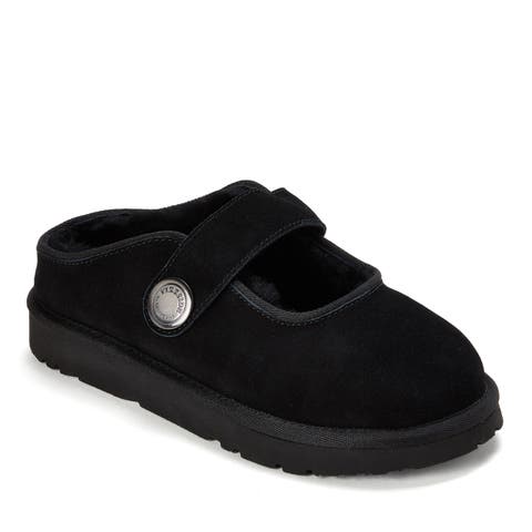 Fireside Coin Maryjane Slippers