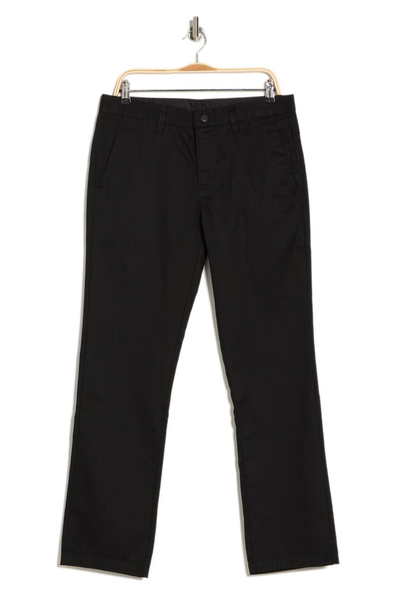 Vmonty Straight Leg Stretch Chinos, Alternate, color, BLACK 3