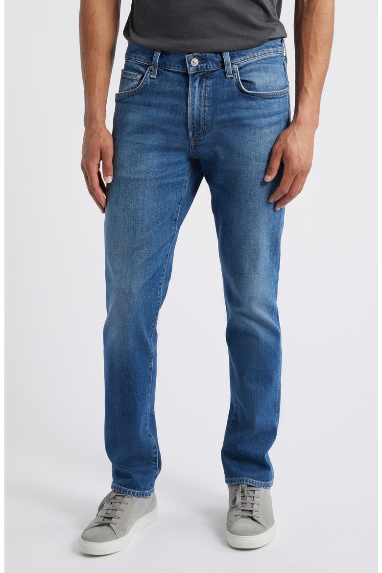 Gage Slim Straight Leg Jeans, Main, color, ROSCOE (MD INDIGO)