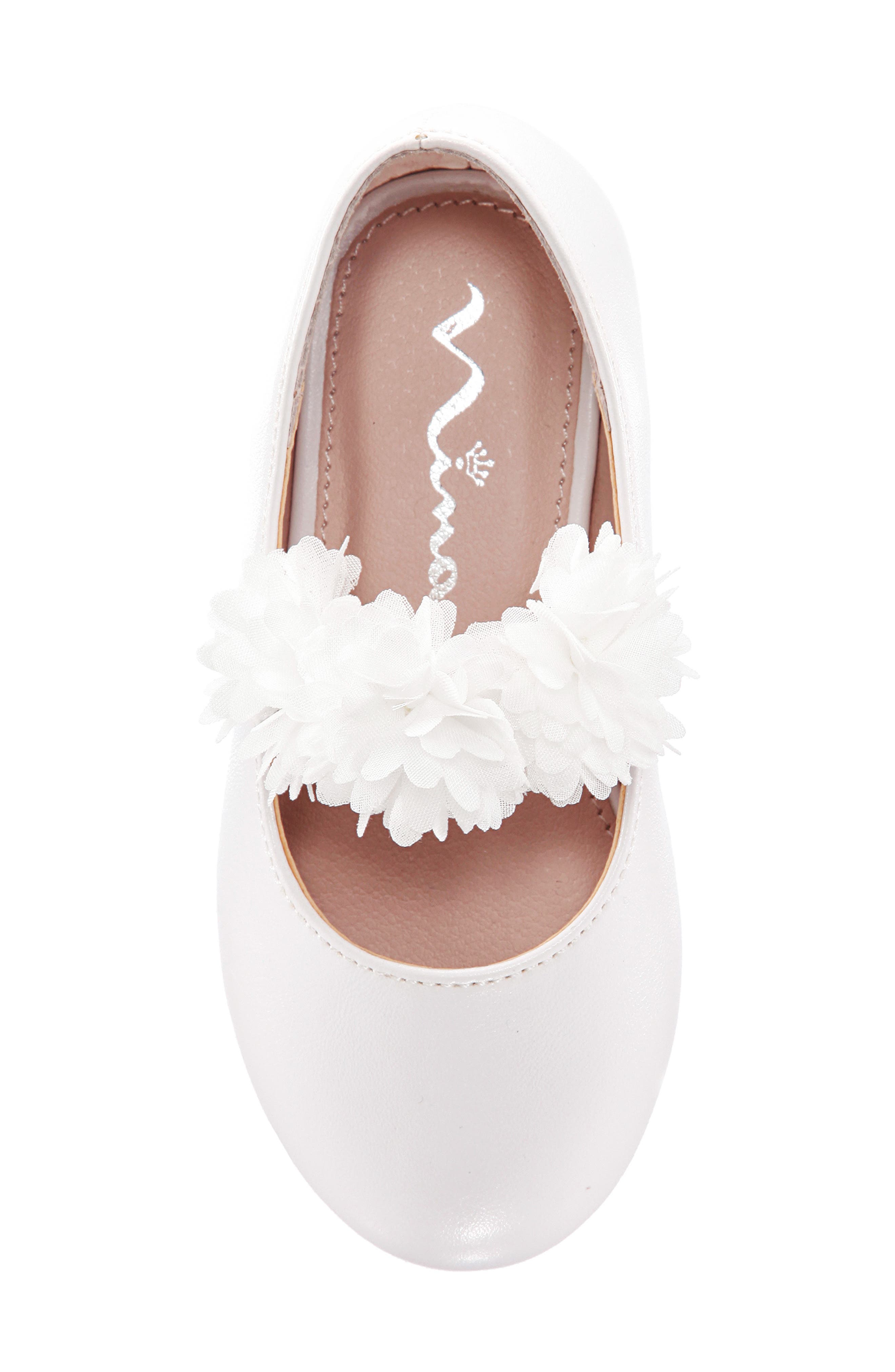 Nina Medina Flower Ballet Flat, Alternate, color, 