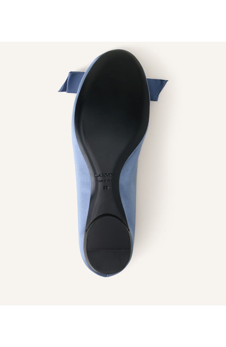 Lanvin The Ballerina With A Satin Bow, Alternate, color, Lanvin Blue