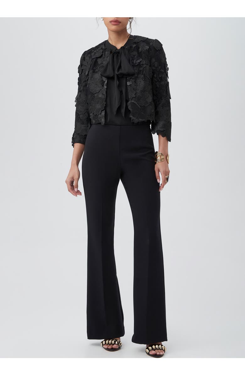 Trina Turk Dalina Jacket, Alternate, color, Black