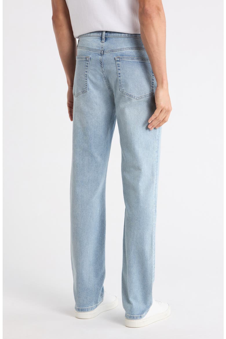 Modern Straight Leg Jeans (Nordstrom Exclusive), Alternate, color, BLUEMAR