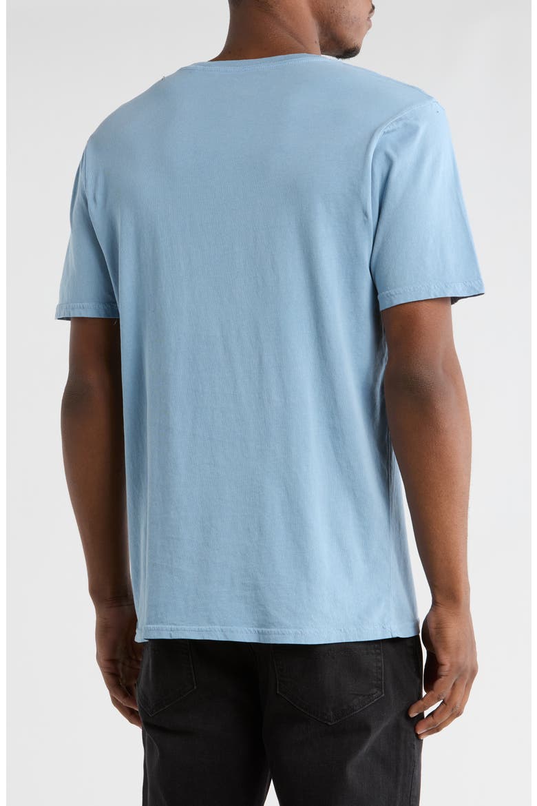What Am I Doing Cotton Graphic T-Shirt, Alternate, color, BLUE