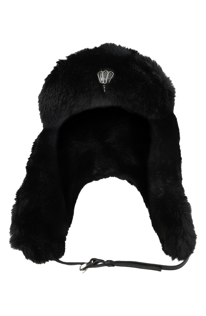 Kurt Geiger London Faux Fur Trapper Hat, Main, color, 